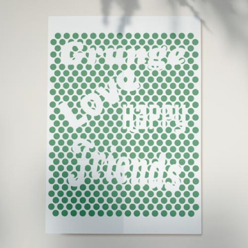 Stencil for crafts 15x20cm "Grunge words" #144 - 2 Stencil for crafts 15x20cm "Grunge words" #144 - 2