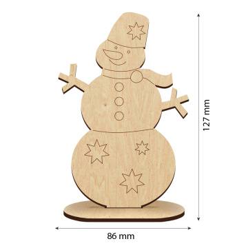 Wooden blank for decorating #556 - 2