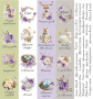 Double-sided scrapbooking paper set Floral Sentiments 12” x 12" (30.5cm x 30.5cm), 10 sheets - 13