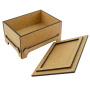 Box for accessories and jewelry, 110x85x75mm, DIY kit #370 - 2