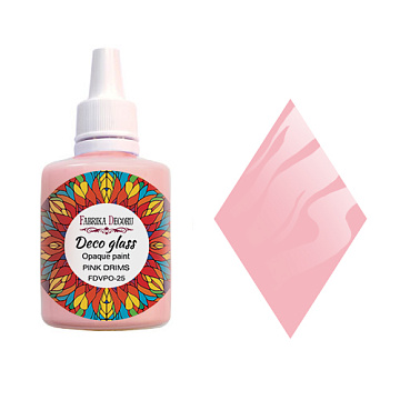 Deco Glass Opak Farbe, Pinke Träume, 30ml
