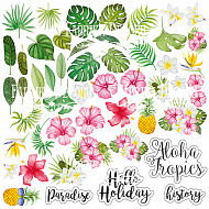лист с картинками для вырезания wild tropics 30,5х30,5 см