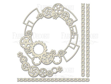 мегачипборд рамка - стимпанк 1 30x30 см #045  - 2 мегачипборд рамка - стимпанк 1 30x30 см #045  - 2