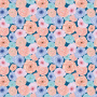Zestaw papieru do scrapbookingu "Kwiatowy nastrój", 20cm x 20cm 