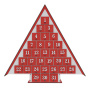 Adventskalender Weihnachtsbaum für 31 Tage mit Bandnummern, DIY