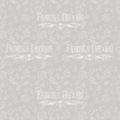 лист двусторонней бумаги для скрапбукинга my tiny sparrow girl  #43-02 30,5х30,5 см - 2