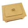 Box for accessories and jewelry, 213х160х140 mm, DIY kit #372 - 0