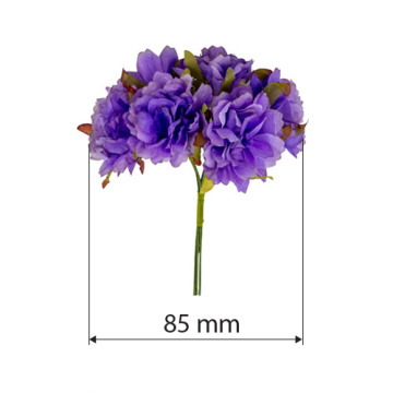 Set of sweet cherry flowers, blueviolet, 6 pcs - 2