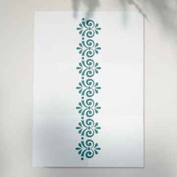 Stencil for crafts 6x20cm "Classic Border 2" #139-2 - 2 Stencil for crafts 6x20cm "Classic Border 2" #139-2 - 2