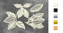 Набор чипбордов Botany exotic 10х15 см #720