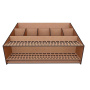 Schreibtisch-Organizer für Pinsel und Kunstzubehör, 326mm x 215mm х 160mm, #373