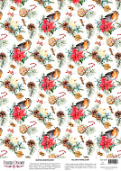 deco vellum colored sheet holiday harmony, a3 (11,7" х 16,5")