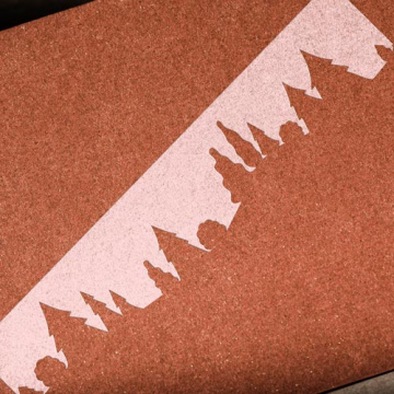 Stencil for crafts 8x27cm "Forest thicket" #072 - 2 Stencil for crafts 8x27cm "Forest thicket" #072 - 2