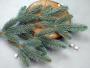 Set of artificial Christmas tree branches Azure Blue maxi 6 pcs - 1 Set of artificial Christmas tree branches Azure Blue maxi 6 pcs - 1
