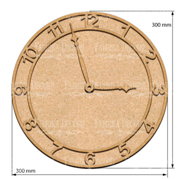 art-board-clock-30-30-cm - 2