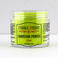 Embossing powder Lime 20 ml