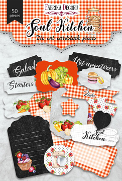 Set of die cuts Soul Kitchen, 50 pcs