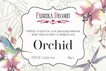набор открыток для раскрашивания аква чернилами orchid ru 8 шт 10х15 см
