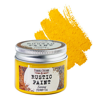 Rustic paint Sunny