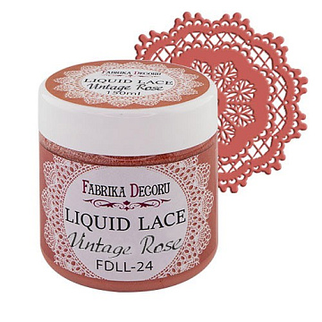 Liquid lace, color Vintage Rose, 150ml