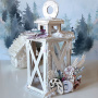 Decorative lantern 6-sided, size S, #081 - 1