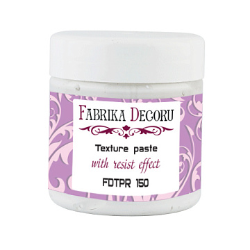Texture paste with resist effect, 150ml