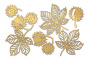 Набор чипбордов Autumn botanical diary 10х15 см #735