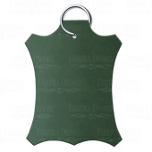 Artificial leather for binding Dark green - 2