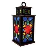 набор арт витраж "фонарь — алая звезда", для витражной росписи набор арт витраж "фонарь — алая звезда", для витражной росписи