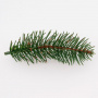 Set aus künstlichen Weihnachtsbaumzweigen, grün, 15 Stück