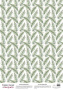 Деко веллум (лист кальки с рисунком) Папоротник, A3 (29,7см х 42см)