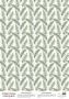 Deco vellum colored sheet Fern, A3 (11,7" х 16,5")