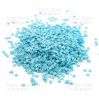 Sequins Stars mini, blue, #013 - 2