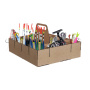 Insertion with handle and 4 trays for Smart Box organizer, 3mm HDF, 325x325x210 mm, #11 - 1