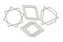 Spanplatten-Set "Rahmen - Geometrie 3" #379