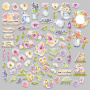 Set of die cuts Spring inspiration, 76 pcs - 1