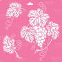 Stencil for decoration XL size (30*30cm), Vine #027