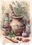 Decoupage-Karte #0684, 21x29,7 cm