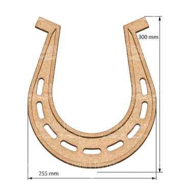  Art board Horseshoe 25,5х30 cm - 2