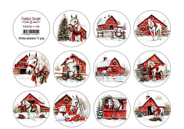 Set mit Aufklebern für das Journaling #1-155