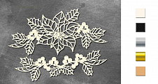  Набор чипбордов Winter botanical diary 10х15 см #762 color_Milk