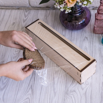 Kitchen dispenser organizer (constructor) for stretch film (plywood), #251 - 2