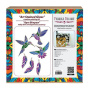 Art Stained Glass Kit "Hummingbirds", for painting by numbers - 2