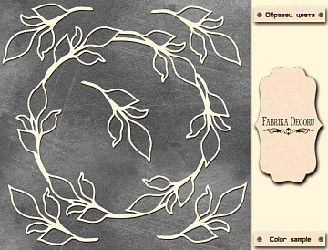 Megachipboard "Frame with sprigs" #017