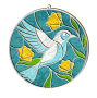 Blank for stained glass painting “Spring is here”, #08 - 0