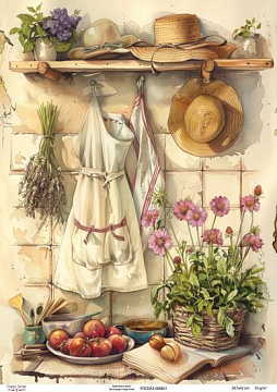 Karta do decoupage #0851, 29,7x42cm