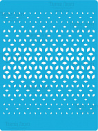 трафарет многоразовый 15x20см абстракция 2 #126 фабрика декору