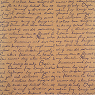 Kraft paper sheet 12"x12" "Letter" indigo