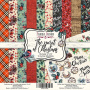 Double-sided scrapbooking paper set The spirit of Christmas 12"x12" 10 sheets