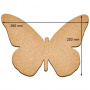 Art board Motyl XL